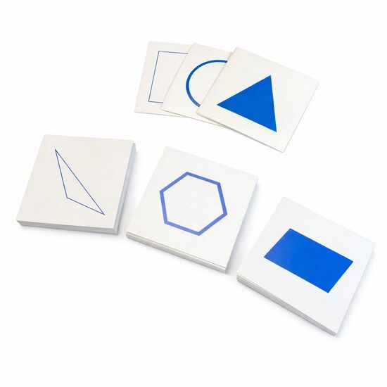 Kartītes ģeometrijas kumodei un demonstrācijas paplātei