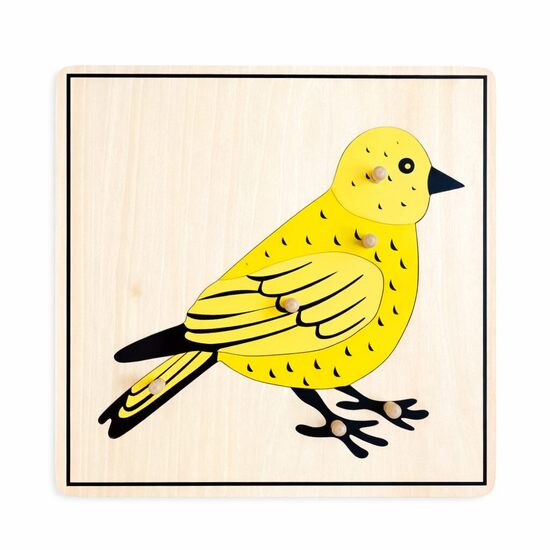 Dzīvnieku puzle: putns