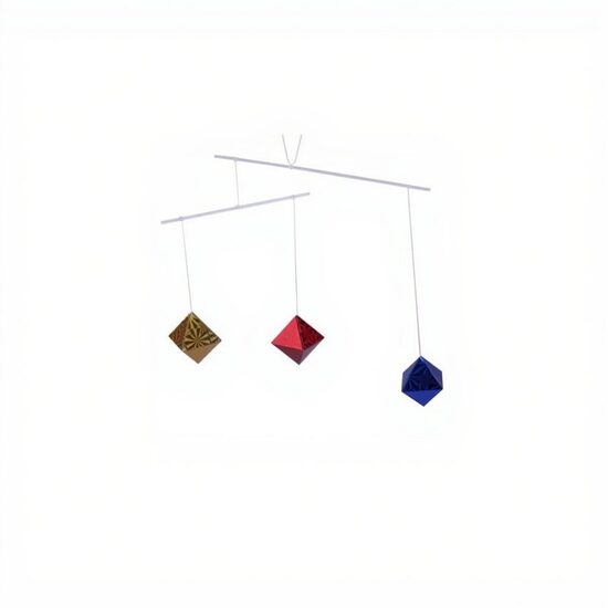 Mobilis zīdaiņiem, krāsains oktahedrons