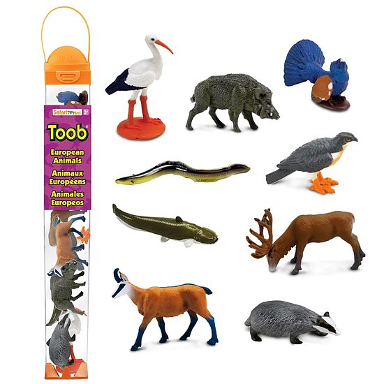 Eiropas dzīvnieki, TOOB komplekts; Safari Ltd
