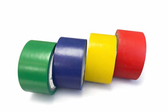 Krāsaina līmlente elipsei